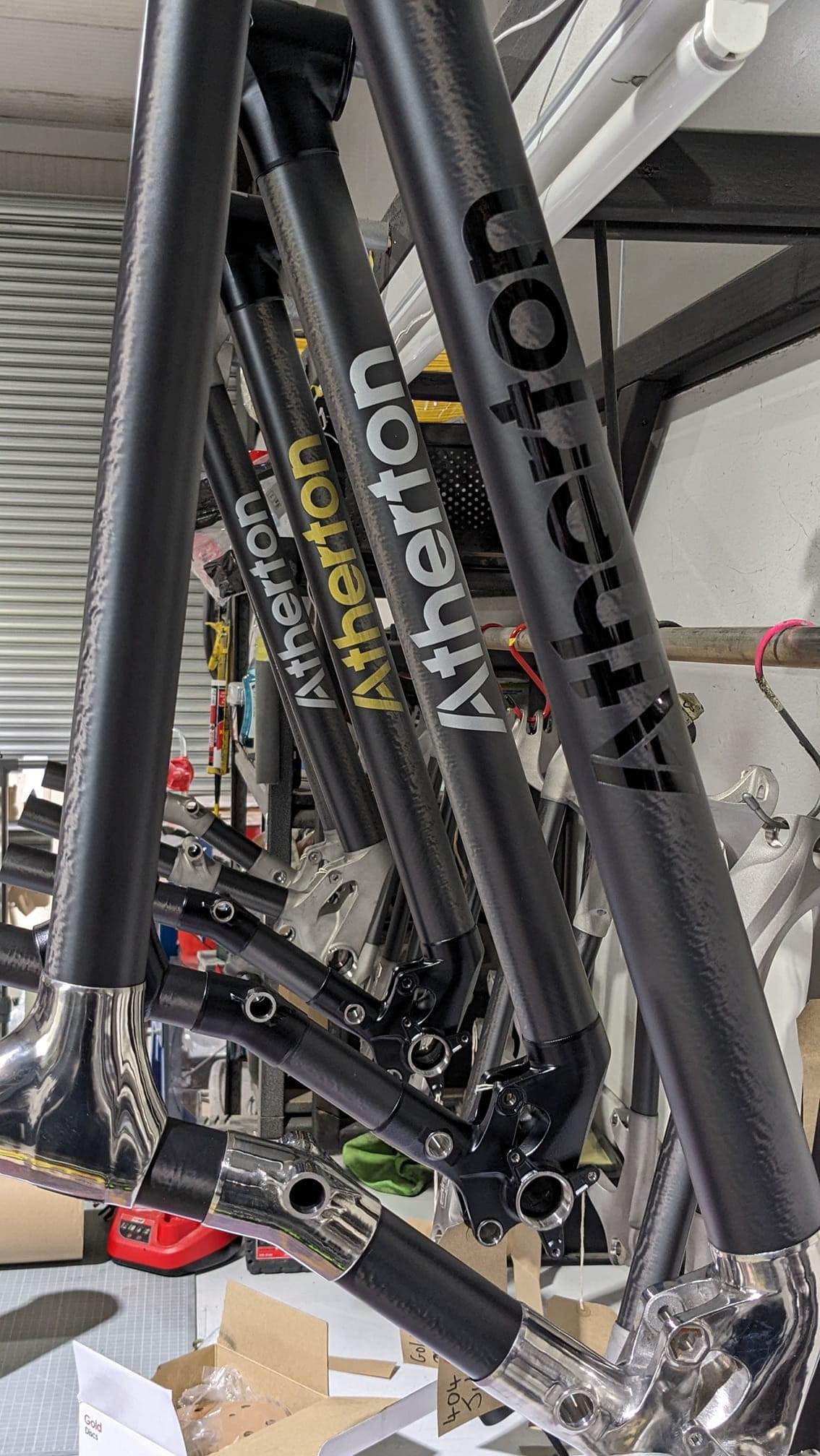 Atherton Bikes line up
